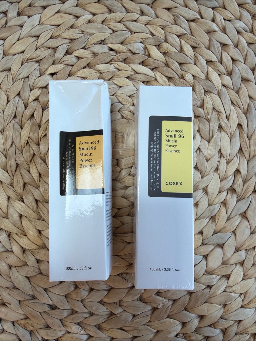 NIB COSRX Advanced Snail 96 Mucin Power Essence - 2 Pack
